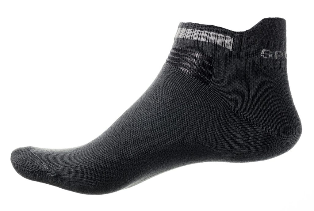 solid black socks